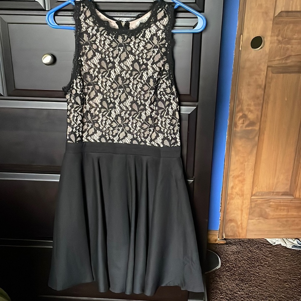 Francesca's Black Dress